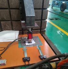 輪（lún）胎下落運動軌跡與壓力分布測試